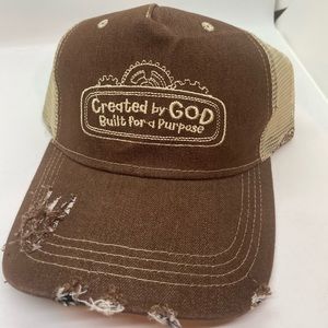 Baseball Cap - brown mesh style